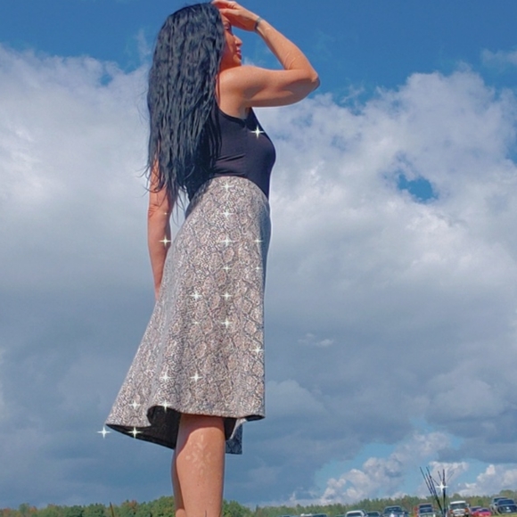 Zara snake skin skirt - Picture 1 of 5